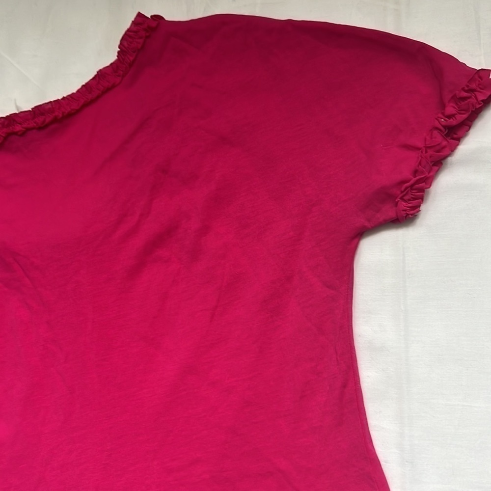 ⭐️hugo Boss Ruffle Detail Top⭐️ - Picture 7 of 7